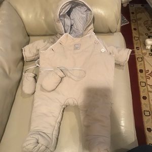 Jacadi snowsuit size 3 months